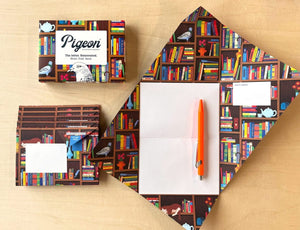 Bookstore Pigeon letter writing set