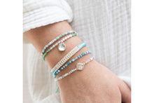 Load image into Gallery viewer, Mass Gemstone Silver Charm Bracelet
