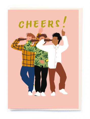 Cheers birthday card