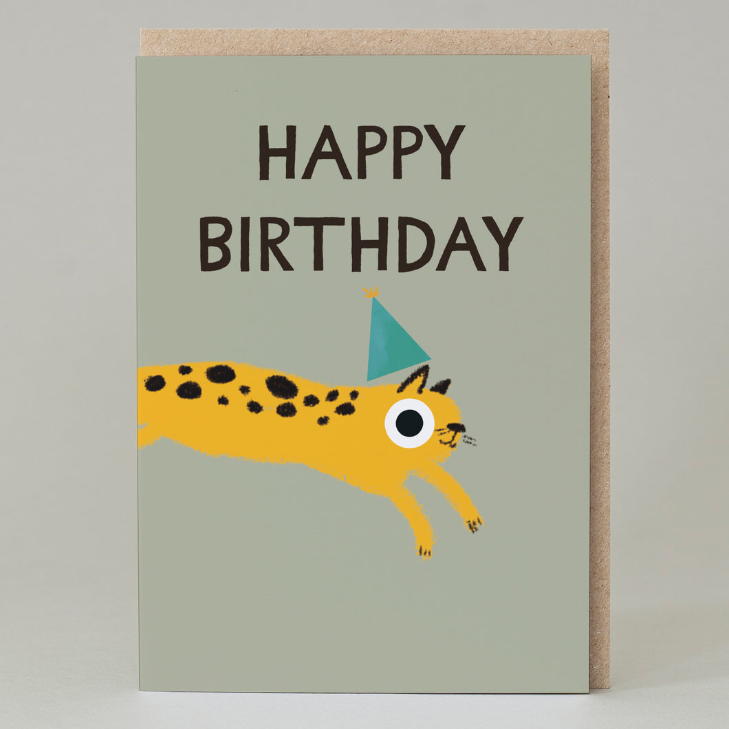 Happy Birthday Cheetah Pounce