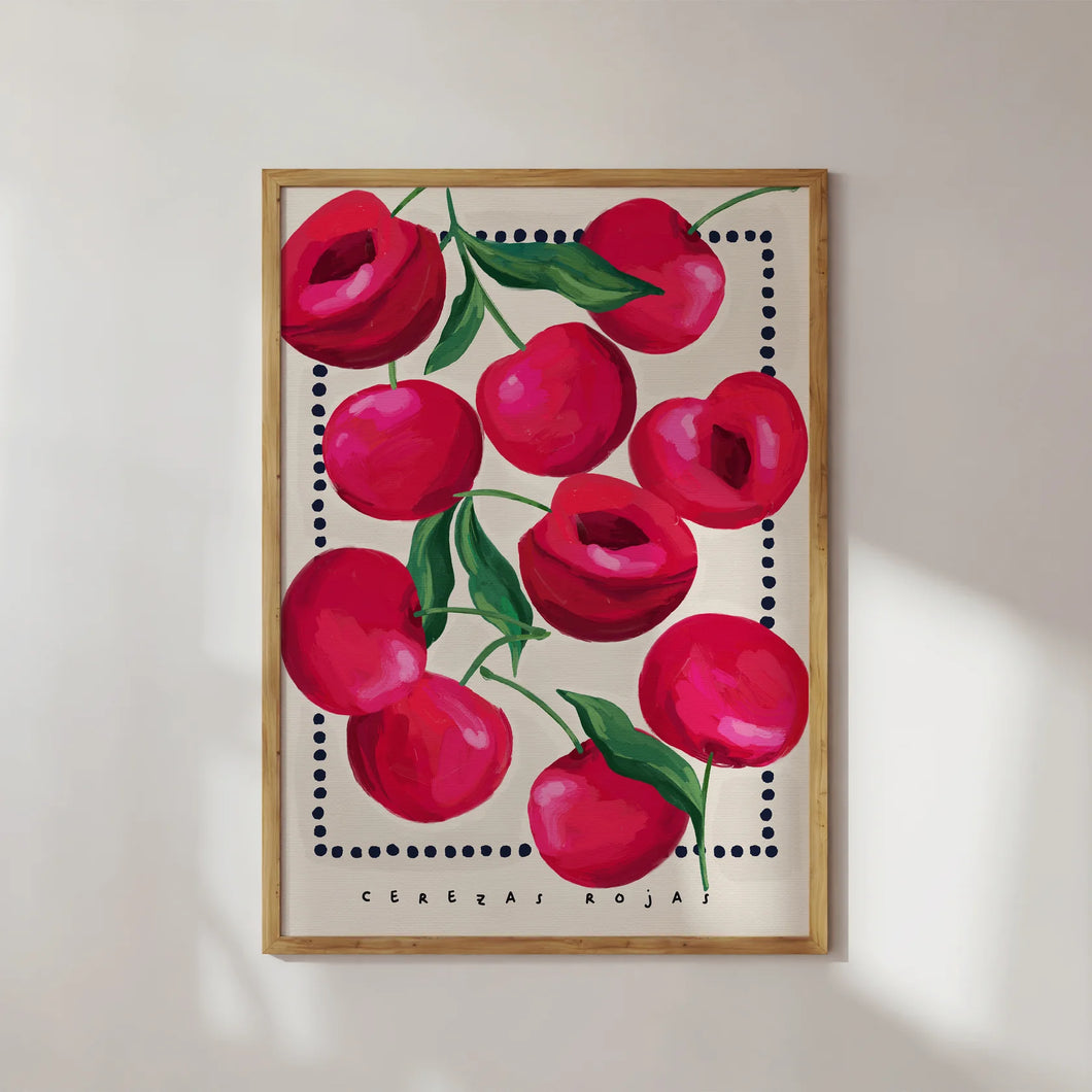 Cherries A4 print