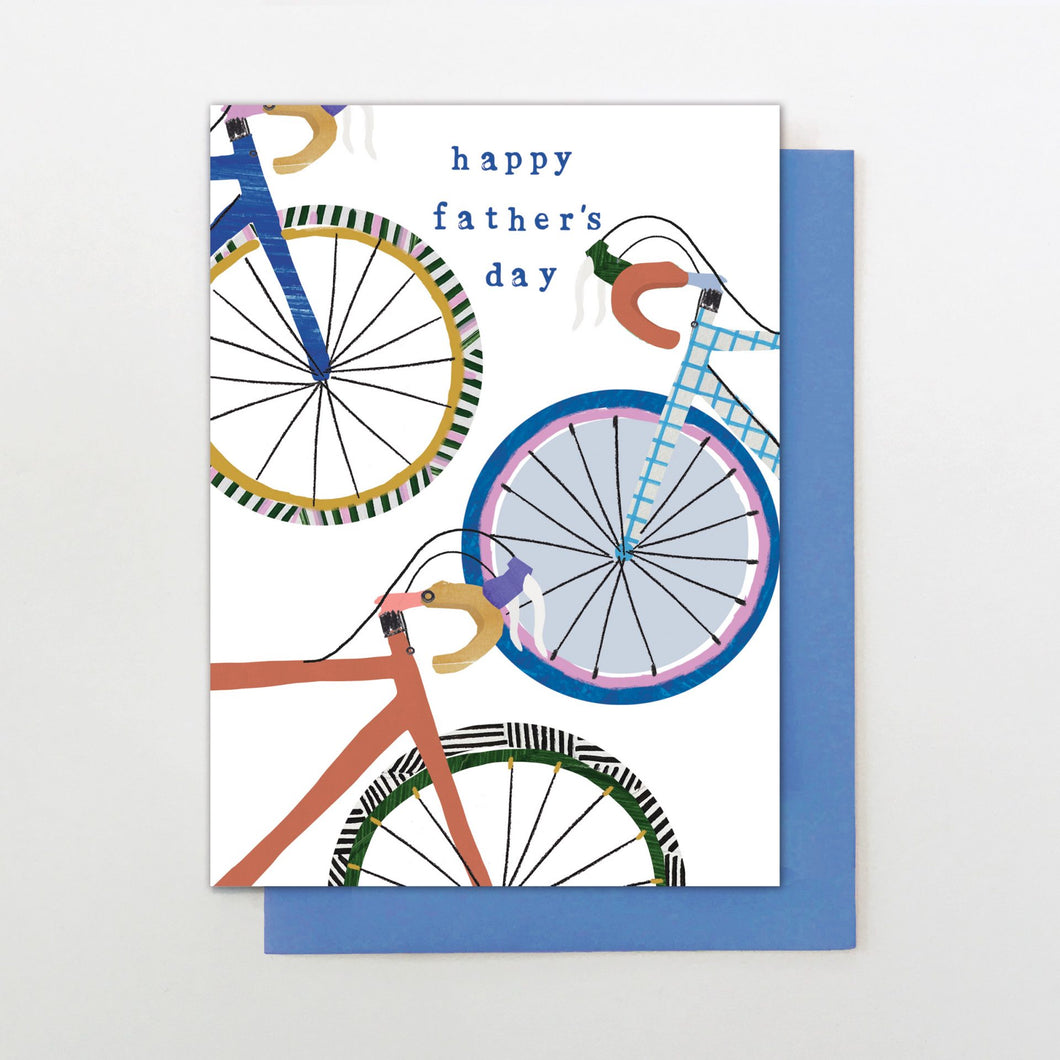 Bikes Father's Day card