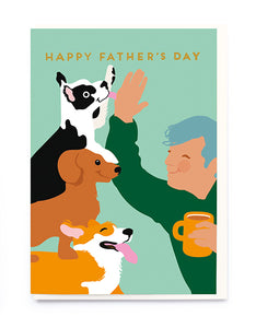 High Five Father's Day card