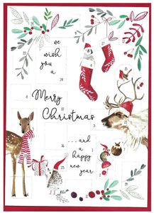 Advent Christmas Card - Merry Christmas & Happy New Year