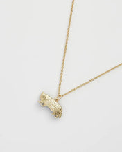 Load image into Gallery viewer, Enamel Cosy Badger charm necklace
