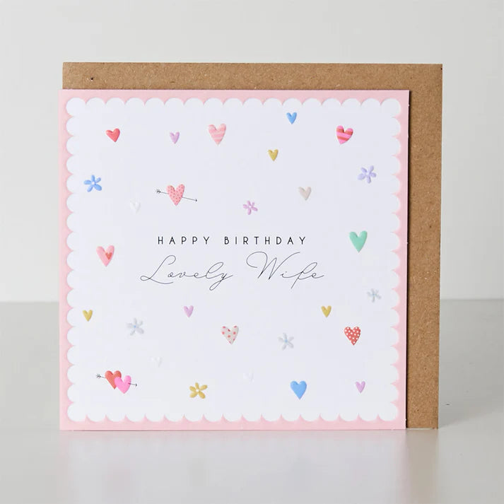 Lovely Wife Birthdeay card