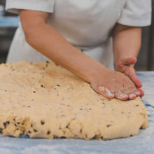 Load image into Gallery viewer, Truly Handmade Shortbread Biscuits with Rich Dark Chocolate - 140g Tin
