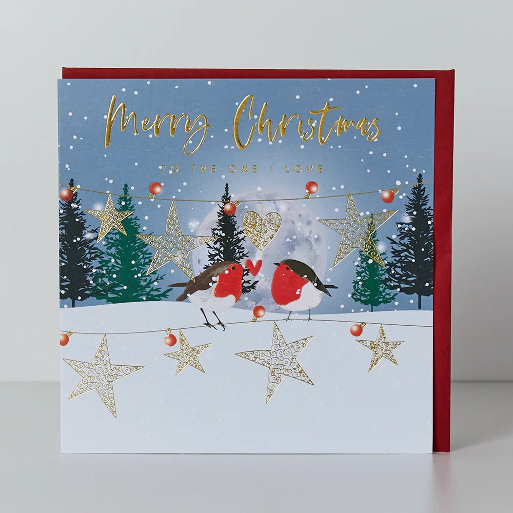 Merry Christmas to the One I Love - Luxury Christmas card