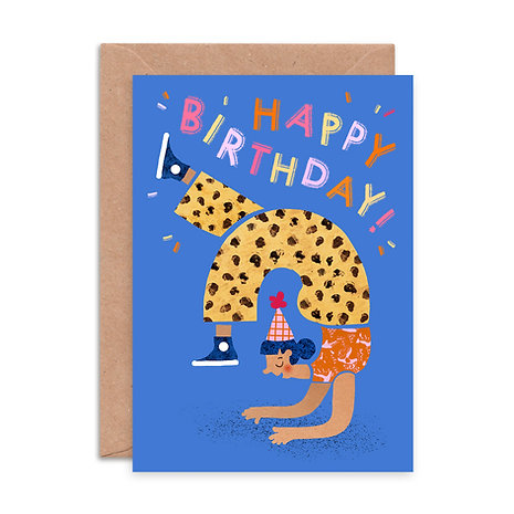 Birthday Dance Card