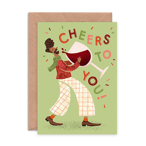 Cheers to You Birthday Card
