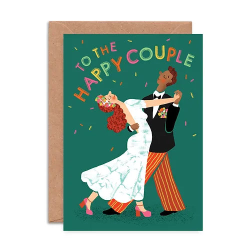 Happy Couple Wedding Card