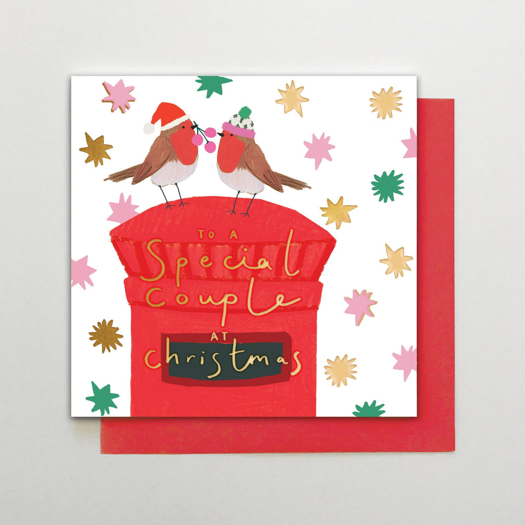 Christmas Card - Special Couple Postbox
