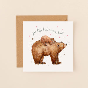 Best Mama Bear Card