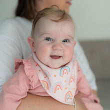 Load image into Gallery viewer, Dream Rainbows Dribble Bib
