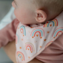 Load image into Gallery viewer, Dream Rainbows Dribble Bib
