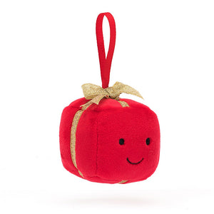 Jellycat Festive Folly Present Christmas decoration