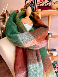 Chestnut - Tartan Winter Scarf