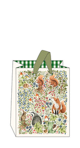 Medium gift bag - countryside animals