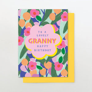 Lovely Granny Birthday card