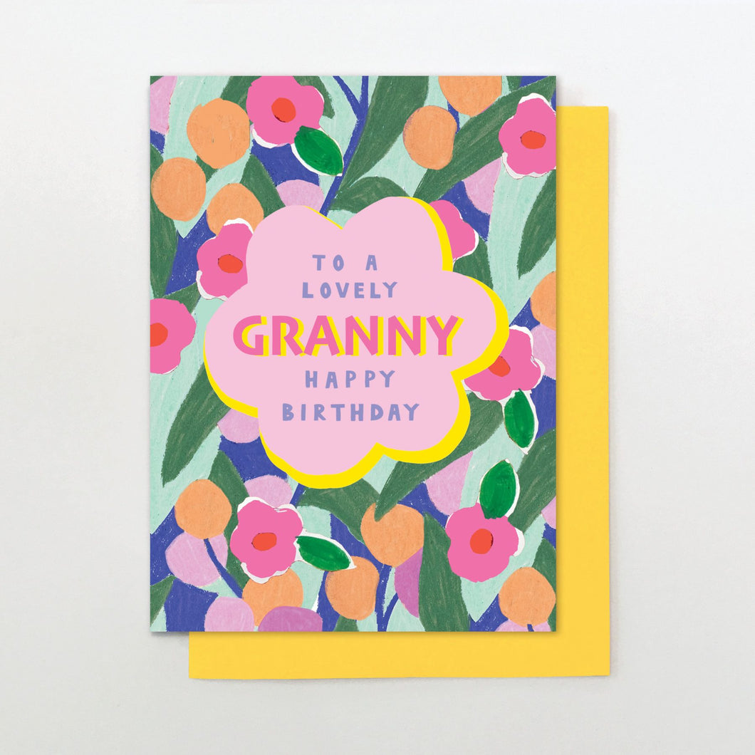 Lovely Granny Birthday card