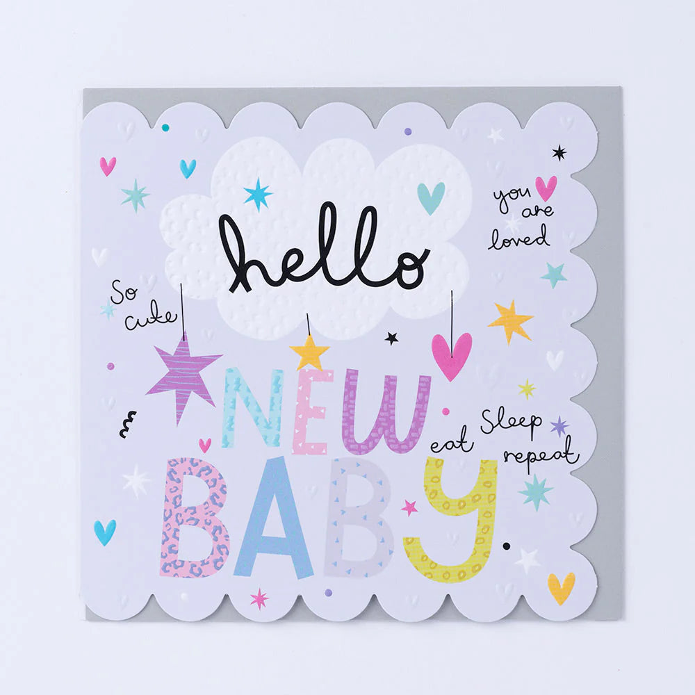 Hello New Baby card