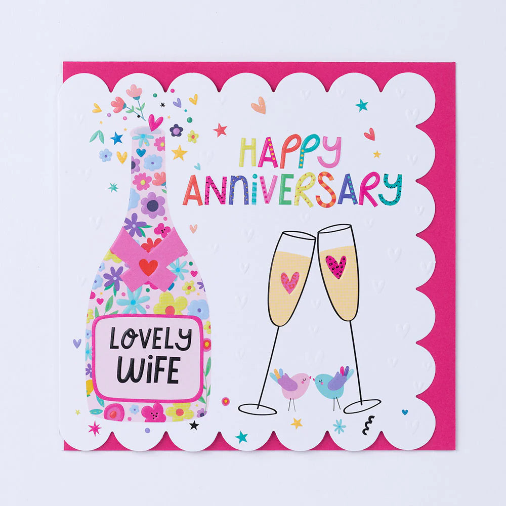 Lovely Wife Anniversary card