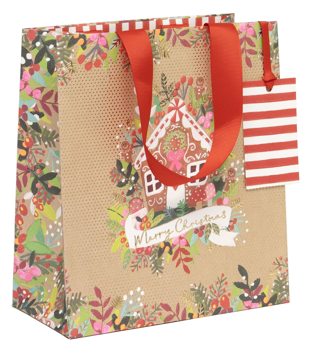BAG MEDIUM GINGERBREAD KRAFT