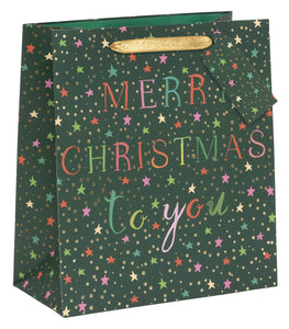 BAG MEDIUM EXQUISITE CHRISTMAS