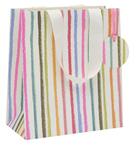 Vertical Stripes Medium Gift Bag