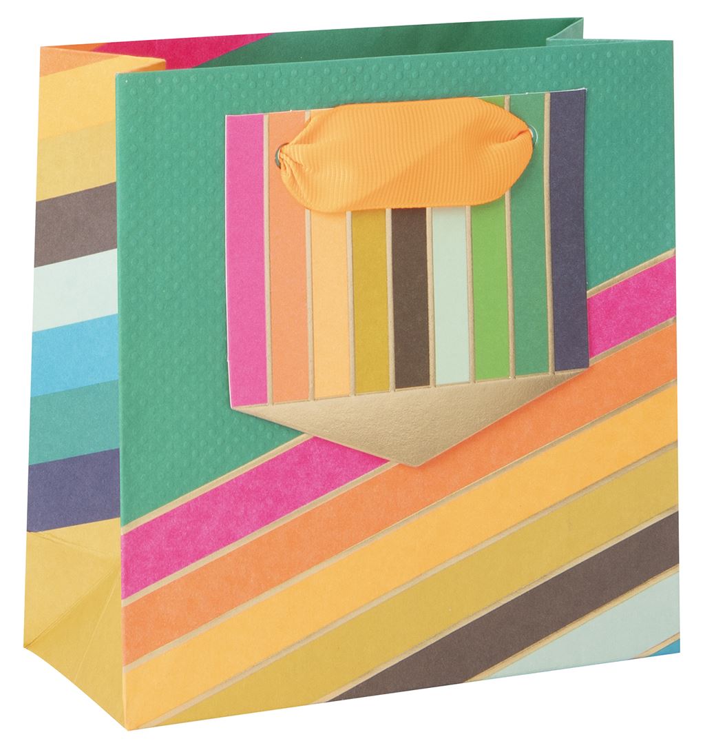 Frontier Stripes Small Gift Bag