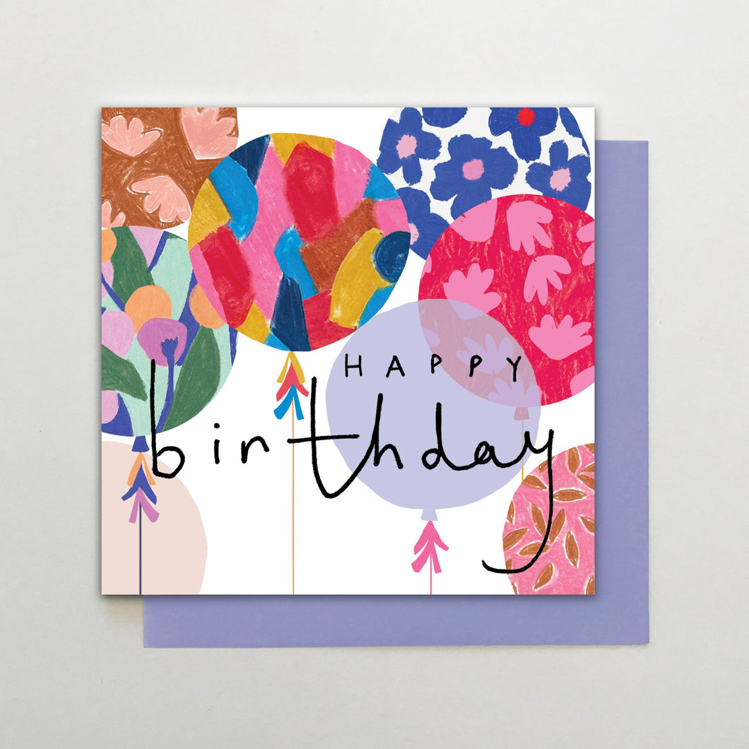 Birthday Balloons card