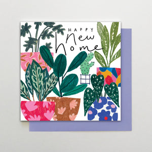 New Home Plants card