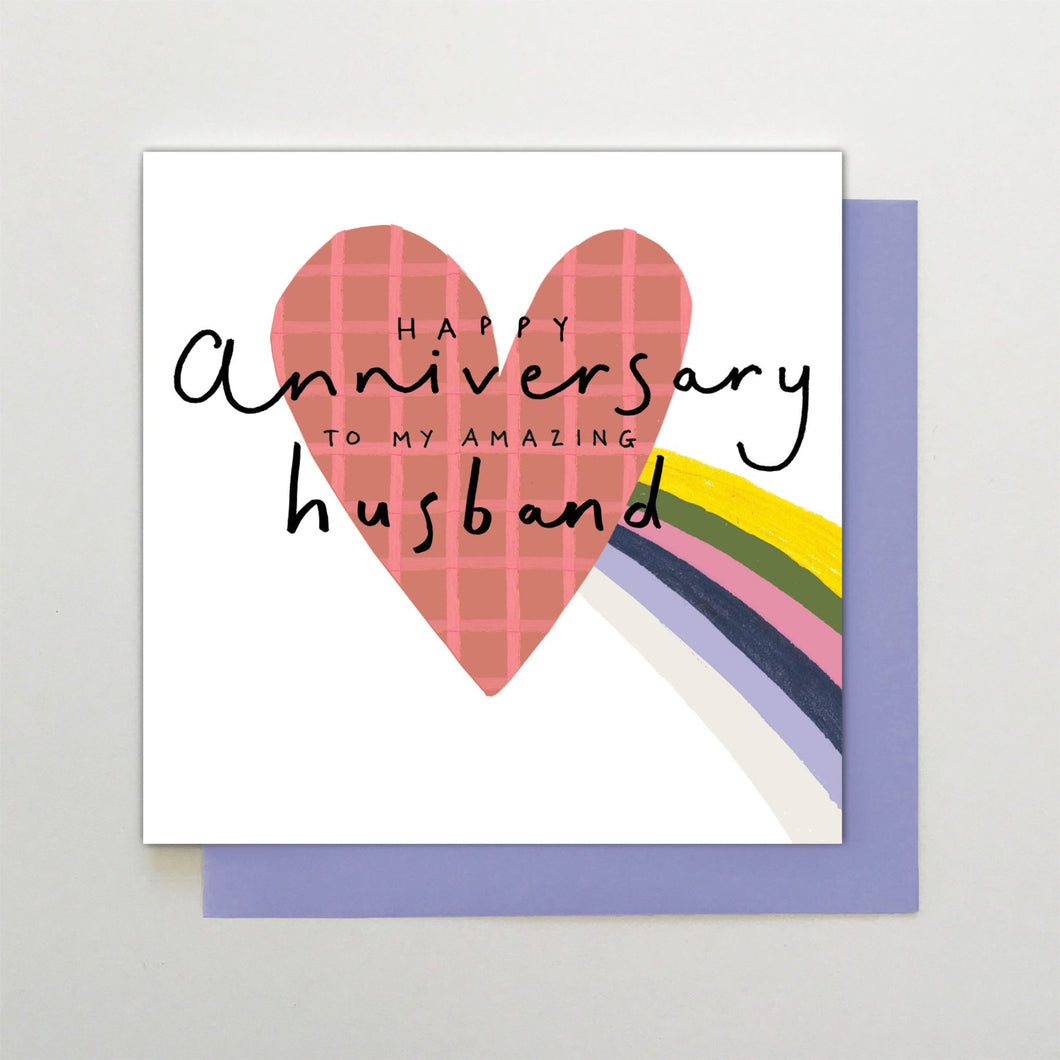 Amazing Husband Anniversary card