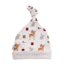 Load image into Gallery viewer, My First Christmas Winter Animals hat
