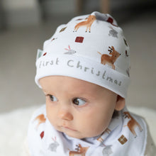 Load image into Gallery viewer, My First Christmas Winter Animals hat
