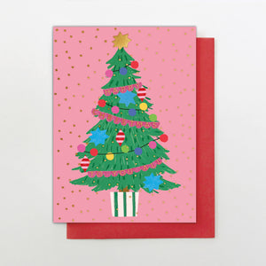 Christmas Card - Merry Christmas tree