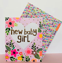 Load image into Gallery viewer, New Baby Girl card
