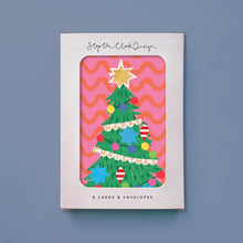 Load image into Gallery viewer, Christmas Card Pack of 8 - Christmas tree
