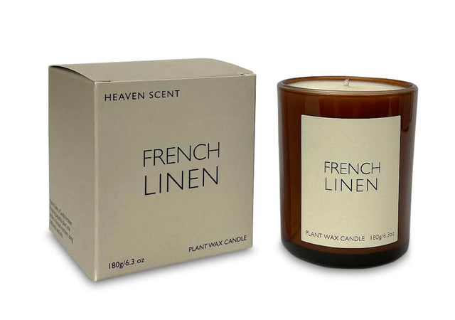 French Linen 20cl candle - heritage range