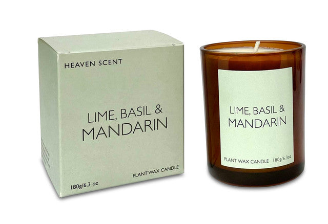 Lime, Basil and Mandarin 20cl candle - heritage range