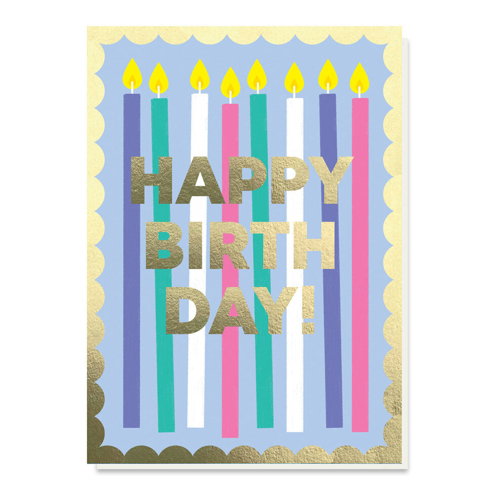 Happy Birthday Candles Card