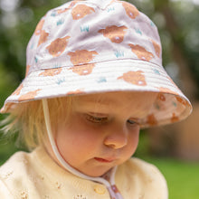 Load image into Gallery viewer, Highland Cow Sun Hat
