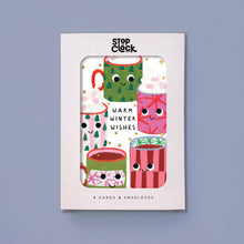 Load image into Gallery viewer, Christmas Card 8pk. Warm Winter Wishes
