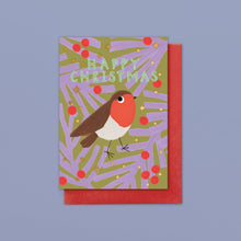 Load image into Gallery viewer, Christmas Card 8pk. Happy Christmas Robin
