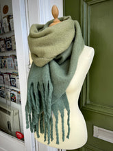 Load image into Gallery viewer, Woodland - Ombré Winter Scarf

