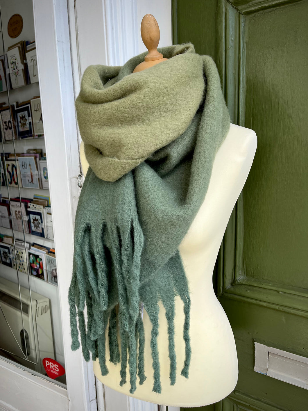 Woodland - Ombré Winter Scarf