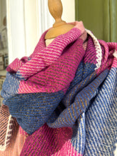 Load image into Gallery viewer, Foraging - Checked Winter Scarf
