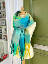 Load image into Gallery viewer, Neptune - Colourblock Winter Scarf
