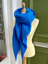 Load image into Gallery viewer, Kingfisher - Asymmetric Winter Scarf
