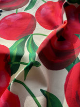 Load image into Gallery viewer, Cherries tea towel
